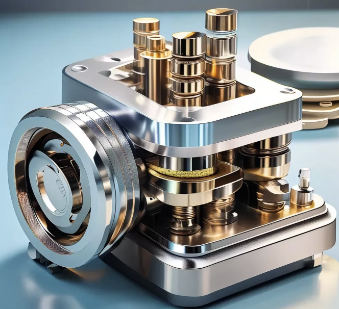 An image depicting the electroplating process, showcasing metal deposition onto a substrate for enhanced durability and appearance. 询问 ChatGPT