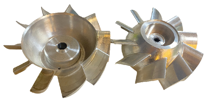 Aviation Cooling Fan Precision 5-axis CNC Milling 